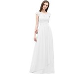 STEPHANIE Light Blue A Line Chiffon Bridesmaid Dresses Women Maxi Elegant Birthday Formal Party Evening Prom Gown Robe De Soirée
