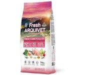 Pienso Arquivet Fresh Farm Poultry, 2.5kg,10kg, Comida Semihúmeda Natural para Perros Adultos