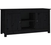 vidaXL Mueble de TV de madera maciza de pino 103x36,5x52 cm, Mueble de Salon, Mueble TV, Mueble TV salon, Mesa de TV, Mueble tele