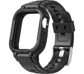 New Compatible with Apple Watch Band 40mm 45mm 49mm Bumper Case,  Rugged Men Bands for Apple Watch SE and iWatch Series 9 87654