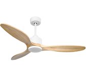 Ventilador de techo Reversible Termostato Wifi Motor DC Techos Inclinados Mando a Distancia Hypersilence Memoria