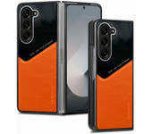 Luxury Leather Magnetic Car Many Function Case for Samsung Galaxy Z Fold 6 5 4 3 TPU Soft Frame Shockproof Protect Phone Cover