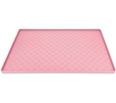 Pet Placemat Dog Food bowl Mat Cat Feed Mat Cat Dog Drinking Feeding Placemat Silicone Waterproof Pet Bowl Pad Feeder Mats