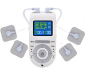Electronic Muscle Stimulator Tense Unit Machine 4 Electrode Pads EMS Pulse Massage Instrument Electroestimulador for Body Neck