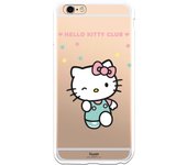 Funda original compatible con iPhone 6 Plus o 6S Plus con un diseño de Hello Kitty Club estrellitas