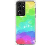 Funda Silicona Antigolpes para Samsung Galaxy S21 Ultra 5G diseño Acuarela 03 Dibujos