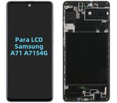 AMOLED For Samsung Galaxy A71 LCD Display SM-A715F/DSM SM-A715F/DSN Screen Touch Digitizer For Samsung A715 LCD Replacement Part