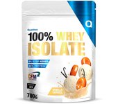 100% Whey Isolate - Proteína aislada de rapida absorción, baja en carbohidratos y grasas. Sin lactosa. QUAMTRAX Protein