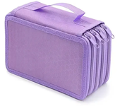 72 Holes 4 Layers Pencil Case Portable Large Capacity Multifunction Pencil Bag with Zipper Pocket Art School Stationery Supplies
