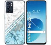 Funda Silicona para Oppo Reno 6 5G diseño Mármol 02 Dibujos