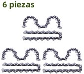 2/6pcs Chain Type Chain Blade Wood Cutting Chainsaw Woodworking Accessories Grass Trimmer Head Chain Grass Cutter Desbrozadora