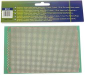 Velleman Placa Eurocard 1 Agujero 100x160mm FR4 Verde Cobre Epoxi