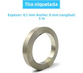 5m Pure Nickel Strips For Lithium Battery Pack Welding 99.6%  Purity 16ft  Nickle Tabs For 18650 26650 Battery Pack Spot Welding