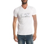 Emporio Armani EA7 Camiseta Algodón Hombre Blanco 2739116 P206 10