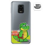 Tumundosmartphone Funda Gel Transparente para Xiaomi Redmi Note 9S / Note 9 Pro diseño Coco Dibujos