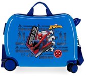 Marvel Spiderman Maleta Correpasillos ABS Rígida Great Power Azul