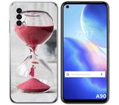 Funda Silicona para Blackview A90 diseño Reloj Dibujos