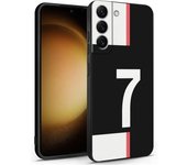 Case for Samsung Galaxy A54 A55 5G A53 A52 A51 A34 A35 A33 A25 A24 A23 A22 A21s A32 A72 Funda Phone Cover FootBall Number 7 10