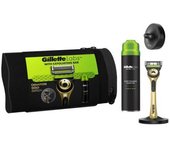 Gillette - Gillette Labs máquina manual+gel labs+soporte+neceser
