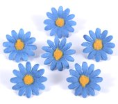50Pcs Artificial Sunflower Flowers Faux Daisy Flower Head Wedding Decorations DIY Floral Design Craft Supplies Home Party Decor