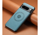 EUCAGR 2 In 1 Luxury Business Magnetic m=Magsafe Leather Phone Case For Google Pixel 9 8 7 6 Pro Holder Cover For Pixel 8A 7A 6A
