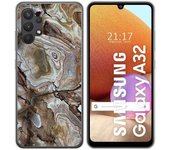 Tumundosmartphone Funda Gel Tpu para Samsung Galaxy A32 4G diseño Mármol 14 Dibujos