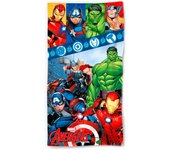 Toalla Vengadores Avengers Marvel microfibra. Toalla de microfibra suave y absorbente. Perfecta para la playa, piscina o baño con un diseño espectacular.