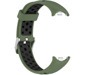 Silicone Watch Strap For Xiaomi Band 8 Two-Color Breathable Smart Watchband Replacement Bracelet for Xiaomi Mi Band 8 Strap