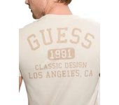 Camiseta Guess Classic beige manga corta para hombre