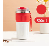 Stainless Steel Thermos Coffee Bottle Leak-proof Vacuum Flask Insulated Cup 510ml