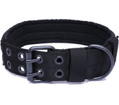 Collar de Perro ajustable clásico entrenamiento reflectant Militar collar de Perro nylon resistente táctico Perro collar Pastor Alemán