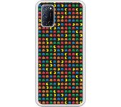 Funda compatible con Oppo A52/A72/A92 - Patron Comecocos Fondo Negro