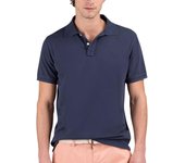 Polo Piqué Pigment Dyed Marino