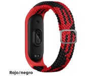 Bracelet for Mi band 7 6 Strap Elastic adjustable Nylon Braided Miband4 5 correa Wristband for xiaomi Mi band 4 3 5 6 7 strap