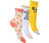 Calcetines El Rey Leon Niña Suncity Disney 3 Pares Varios Modelos Varias Tallas - Producto Oficial