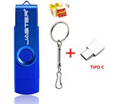 JASTER OTG USB flash drive for Smart Phone & Tablet PC Black Pen drive Rotatable Memory stick Pendrive 4GB 8GB 16GB 32GB 64GB