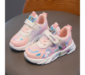 Disney Frozen Girls' Sneakers Waterproof New Leather Girl Princess Casual Boots Children's Non-slip Soft Soles Anna Elsa Shoes