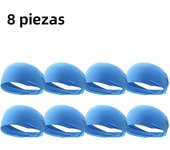 1-10pcs Ultra-Thin Sports Headband Breathable Sweatband Elastic Hair Band Sweat Absorbent Soft Headband for Outdoor Sport Yoga