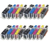 20 tintas compatibles para Canon PGI-550XL / CLI-551XL para PIXMA IP7250 IP8750 MX925 MG5650