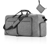 Bolsa de deporte 65L Bolsa de viaje grande con compartimiento para zapatos, Bolsa plegable para equipo de mano LTF