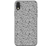 Tumundosmartphone Funda Gel Tpu para Iphone XR Diseño Letras Dibujos