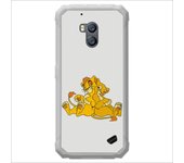 Tumundosmartphone Funda Gel Tpu para Ulefone Armor X2 diseño Leones Dibujos