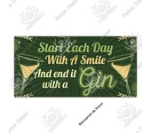 Putuo Decor-Gin Signs Wooden Wall Plaque, Wood Plaque for Door Hanging, Home Decor, Bar, Pub, Wall Decoration
