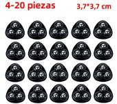 4-20Pcs Self Adhesive Caster Mini Swivel Wheels Stainless Steel Universal Wheel 360° Rotation Pulley for Furniture Trash Can