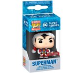 Llavero Pocket POP DC Comics Holiday Superman ExclusiveFigura  Coleccionable - Idea de Regalo- Mercancia Oficial - Juguetes para Niños y Adultos - Movies Fans - Muñeco para Coleccionistas y Exposición