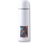 MERCHANDMANIA TERMO 500ML mago dragon mundo fantasia serie pelicula videojuego cierre seguridad acero inoxidable