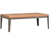 Mesa de Centro de Jardín Madera maciza de Acacia 110x55x36 cm