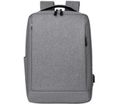 Mochila para portátil de la Universidad para Hombre, bolso escolar con puerto de carga, 15,6 pulgadas