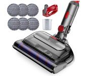 Electric Mop Head for Dyson V7 V8 V10 V11 V15 Vacuum Cleaner, Mop Attachment with LED Headlights Water Reservoir