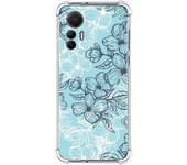 Funda Silicona Antigolpes para Xiaomi 12 Lite 5G diseño Flores 03 Dibujos